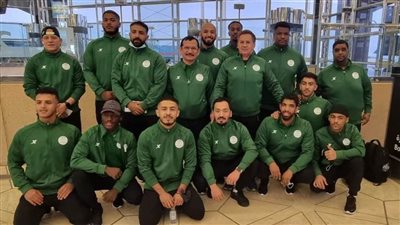 استقبال الأشقاء لمنتخب الجودو السعودي  بالورد قبل معسكره في القاهرة 
