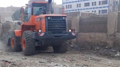 رفع  110 أطنان مخلفات وقمامة بالواسطى وتكثيف النظافة  ببنى سويف 