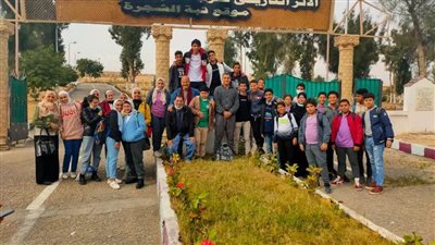 تبة الشجرة تحكي لطلاب تعليم القاهرة بطولات الجيش المصري