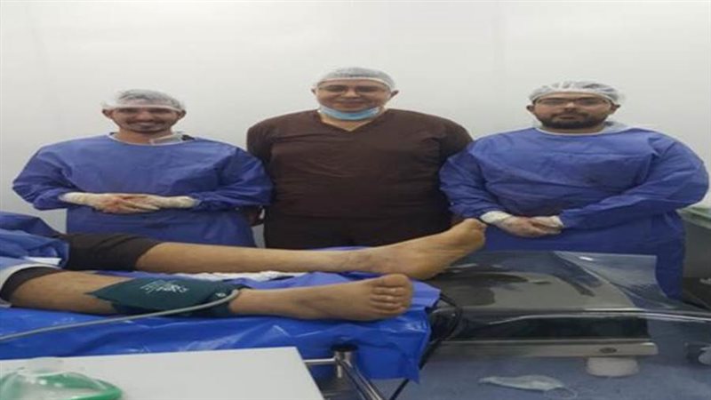 الفريق الطبي