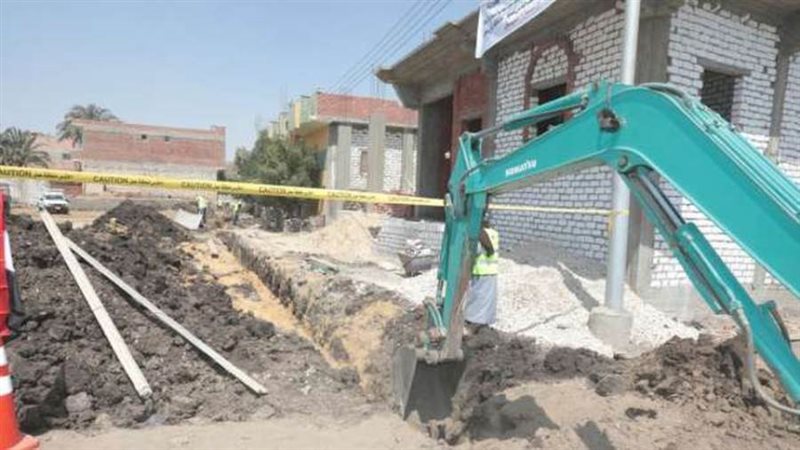 توصيل الغاز الطبيعى