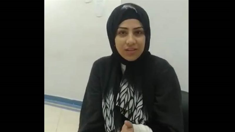 الطالبة مروة مصطفى