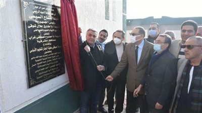 بتكلفة 8 ملايين جنيه.. محافظ الشرقية يفتتح مدرسة مصطفى عطية النجار بمنيا القمح