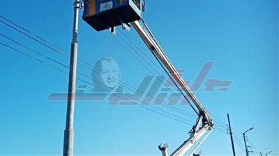 رفع كفاءة منظومة الإنارة العامة بسيدي غازي في كفر الشيخ