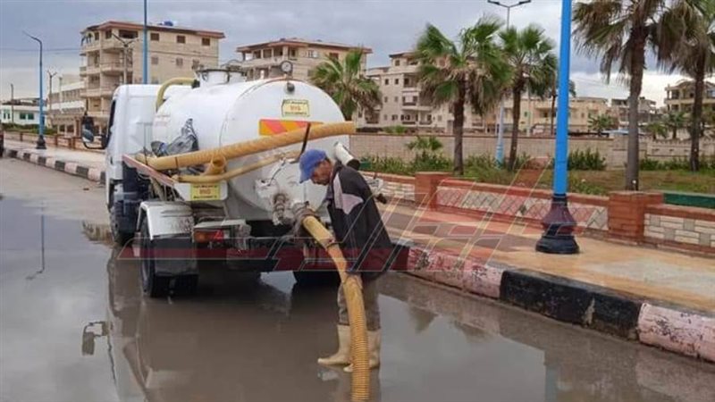 رفع مياه الأمطار