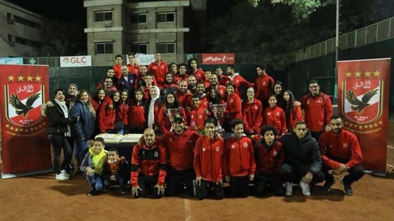 ناشئو تنس الأهلي