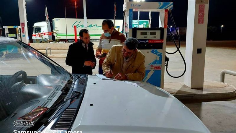 جانب من الحملة التموينية