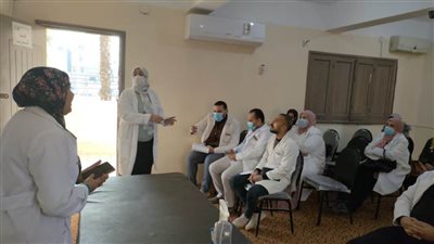 استمرار أعمال التدريب المكثف للفرق الطبية داخل مستشفيات الصحة بالشرقية 