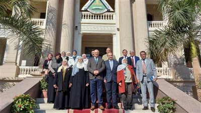 لجنة القطاع الطبي للعلاج الطبيعي بالأعلى للجامعات بجامعة بنها