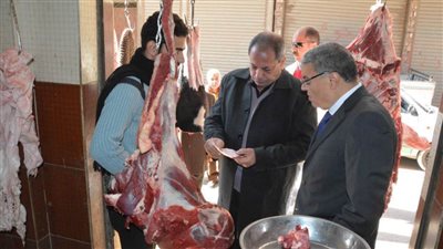 بيطري المنيا يحرر 25 محضرا لمحلات جزارة  مخالفة 