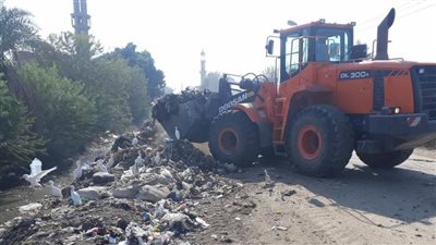 التحفظ على 400 لتر ألبان فاسدة بالفشن ورفع 160 طن مخلفات بالواسطى 