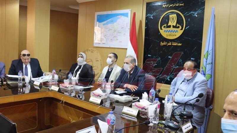 لقاء محافظ كفرالشيخ