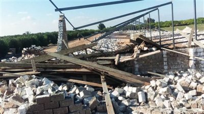 إزالة 4 حالات تعدٍ على الأراضي الزراعية بالبحيرة 