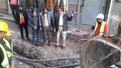 رئيس مدينة مطوبس يتابع أعمال 