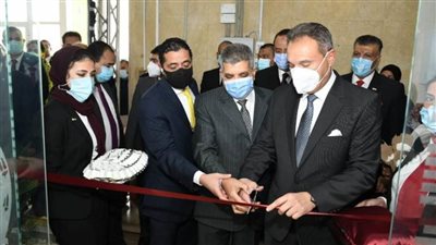الفريق أسامة ربيع يشهد افتتاح فرع بنك مصر داخل مبنى الإرشاد بالإسماعيلية