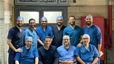 لأول مرة… زراعة الدعامة الذكرية بتقنية الجرح السطحي متناهي التدخل بجامعة بني سويف