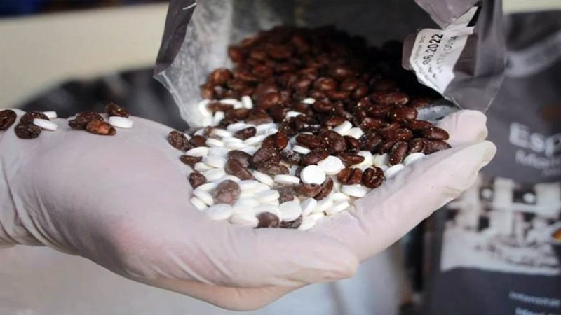 أقراص مخدرة مخبأة