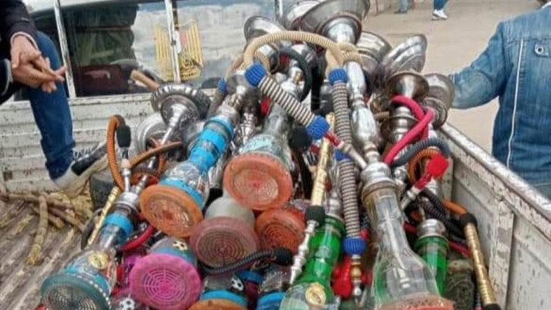 غلق ٧ محال ومنشات