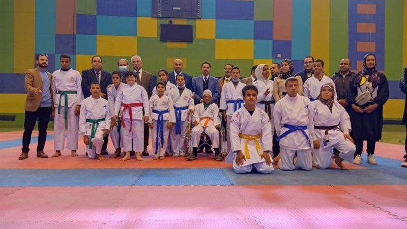 بطولة الكاراتيه بجامعة