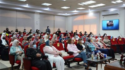 جامعة حلوان تواجه قضايا المرأة بندوة توعوية للطالبات