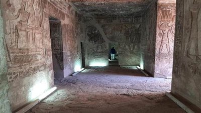 الانتهاء من أعمال إضاءة معبد السبوع الأثري جنوب أسوان