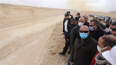 وزير النقل يتابع أعمال تنفيذ مشروع 
