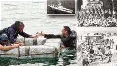 عاجل| أكل القرش 150 شخصًا.. وشاهد الناجون بحر من الدماء