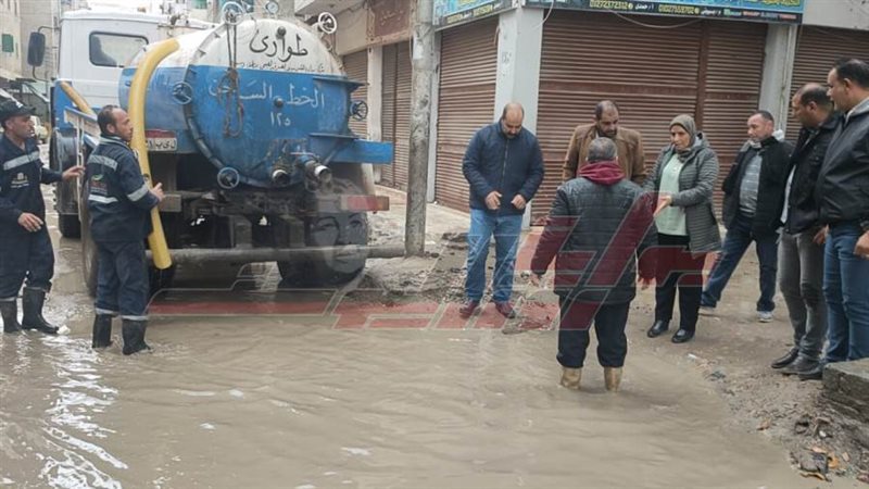 رفع مياه الأمطار