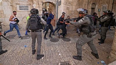 إصابة أربعة فلسطينيين بالرصاص المطاطي خلال مواجهات مع الاحتلال في قلقيلية