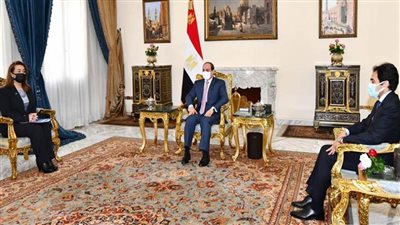 السيسي يؤكد دعم مصر لدور الأمم المتحدة فى مكافحة الجريمة والمخدرات والإرهاب