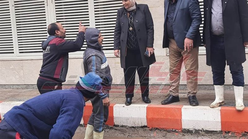 رفع مياه الأمطار