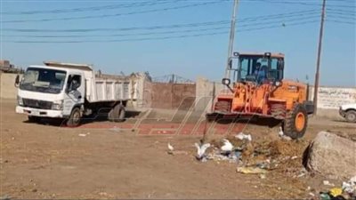 حملات نظافة مكبرة وتحسين الخدمات بمدينة قلين في كفر الشيخ