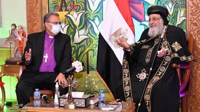 قيادات الكنيسة الإنجيلية يهنئون البابا تواضروس بعيد الميلاد المجيد