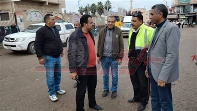 جولات تفقدية على مواقف السيارات لتسيير حركة المرور بكفر الشيخ