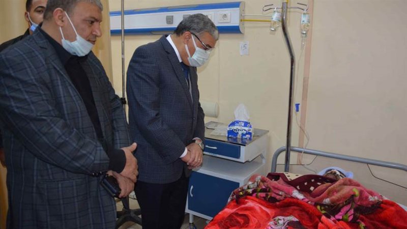 محافظ المنيا يطمئن