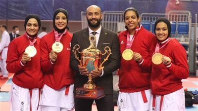 سيد نصر رئيسا لمنتخب الكاراتيه في بطولة 