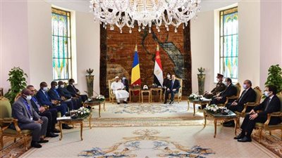الرئيس السيسي يؤكد حرص مصر على تقديم الدعم الكامل لتشاد خلال المرحلة الانتقالية