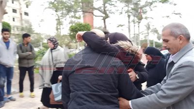 انهيار أسرة طبيبة الدقهلية المقتولة بعد الحكم على المتهم بالمؤبد