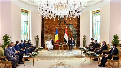 نصير: لقاء الرئيس مع إدريس ديبي يؤكد حرص مصر على دعم العملية الانتقالية بتشاد
