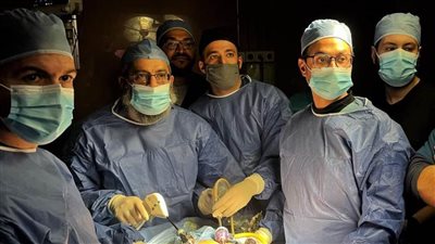الأولي من نوعها محليًا و ٢٠١ عالميًا لأول مرة إجراء جراحة 