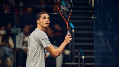 علي فرج يتأهل لربع نهائي بطولة هيوستن المفتوحة للإسكواش