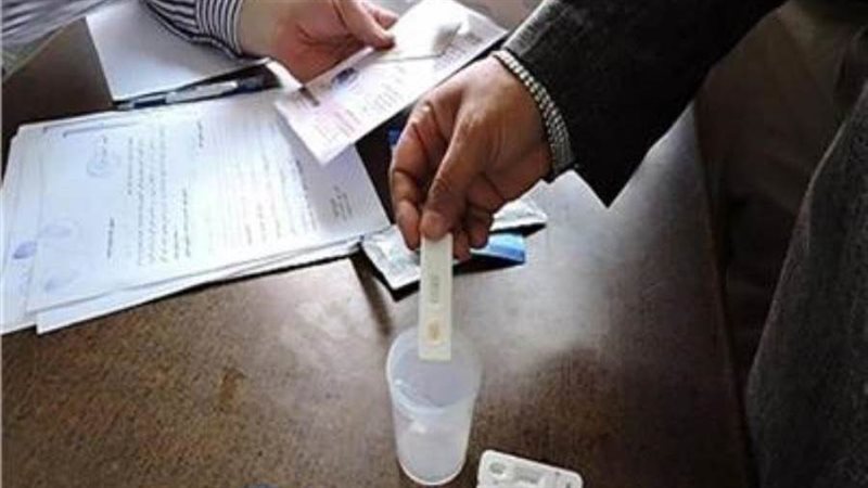 تحليل مخدرات فجائي