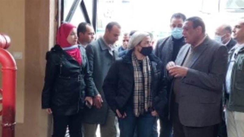 محافظ البحيرة ووزيرة