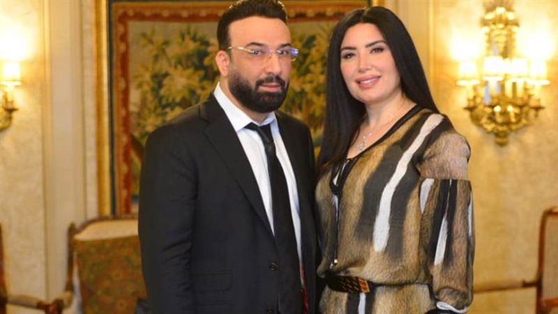 عبير صبري وزوجها