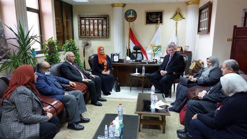 استقبال فريق المحاكاة