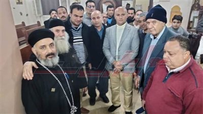 رئيس مدينة الحامول يقدم التهنئة للإخوة الأقباط بعيد الميلاد المجيد