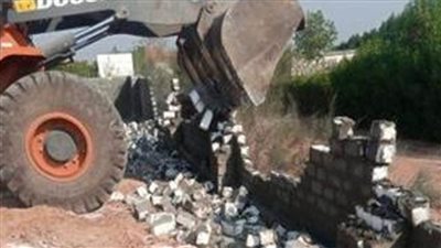 إزالة 32 حالة تعد على الأراضي الزراعية وأملاك الدولة بالغربية