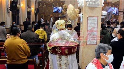 14 كنيسة أدت صلاة عيد الميلاد وسط تواجد المهنئين بكفر الشيخ