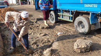 بالصور.. شاهد رفع كفاءة الطرق وخدمات المرافق بغرب الإسكندرية