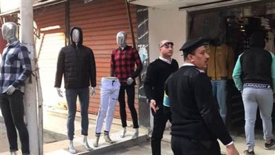 حملة مكبرة لرفع الإشغالات بشارعي العشريني وطنطا